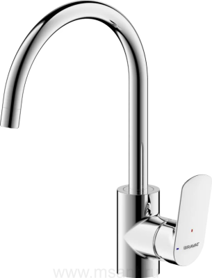 Смеситель Bravat Rhein F7429564CP-ENG для кухни