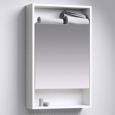 Зеркало-шкаф Aqwella City 50 дуб канадский