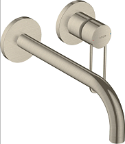 Смеситель Axor Uno 38122820 для раковины, шлифованный никель