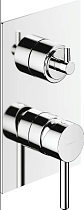 Смеситель Omnires Y Y1237/KCR С ВНУТРЕННЕЙ ЧАСТЬЮ, для ванны с душем, хром