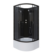 Душевая кабина Niagara Classic NG-6508-14BK (90х90х200) высокий поддон(40см),черный,стекло тонированное