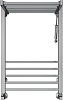 Полотенцесушитель водяной Terminus Валенсия П12 500*800