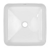 Раковина-чаша Azario 375x375x135 накладная, квадратная, белый глянец