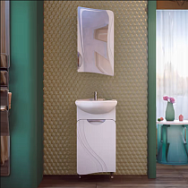 Мебель для ванной Raval Folle 45 белая, напольная