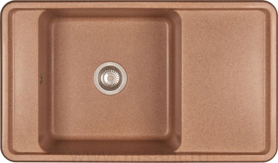 Мойка кухонная AQUATON Беллис 87 терракотовая