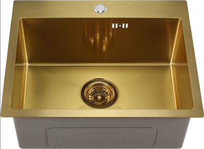 Мойка кухонная Melana D5343HG золото