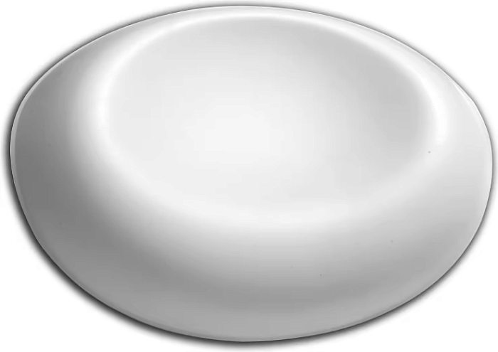 Подголовник для ванны 1MarKa Viva Maxi белый