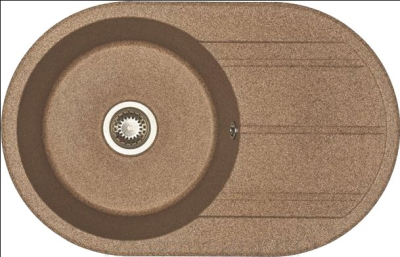 Мойка кухонная AQUATON Амира терракотовая