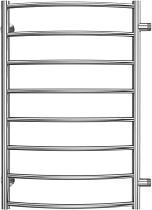 Полотенцесушитель водяной Terminus Классик П8 500x800 с боковым подключением 600