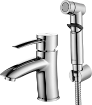 Смеситель для раковины Lemark Atlantiss LM3216C с гигиеническим душем