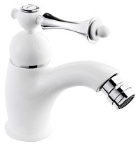 Смеситель Cezares Margot BSM1-BLC для биде, белый