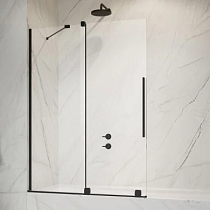 Шторка на ванну Radaway Furo Black PND II 110 L