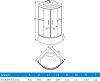 Душевая кабина Erlit Comfort ER3509TP-C4-RUS