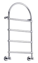 Полотенцесушитель водяной Margaroli Sole 442-4 хром с аркой