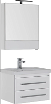 Мебель для ванной Aquanet Сиена 60 подвесная белая