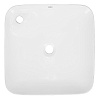 Раковина накладная Azario 460x460x100 квадратная, белый глянец