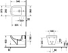 Биде подвесное Duravit DuraStyle 2282150000