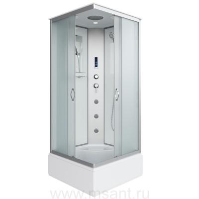 Душевая кабина Niagara Classic NG-1108-14F (90х90х215) средний поддон(26см),стекло матовое