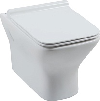 Унитаз подвесной Aquanet Cube-W CL-12248D Крышка-сиденье SoftClose Aquanet Slimseat