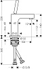 Смеситель Axor Citterio 39018000 для раковины