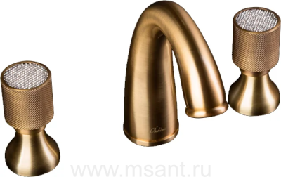 Смеситель для раковины Boheme Royal Cristal 317