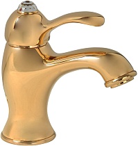 Смеситель Migliore Lem Swarovski 18893 для раковины, золото