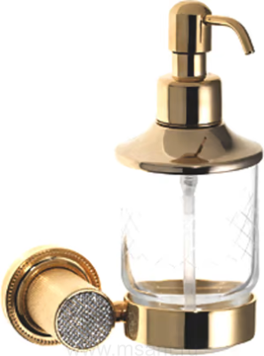 Дозатор Boheme Royal Cristal Gold подвесной