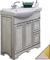 Тумба Sanflor Адель 82 (Б/Пз) R раковина Коралл 83 R