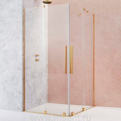 Душевой уголок Radaway Furo Gold KDD 80х100