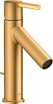 Смеситель Axor Starck 10007250 для раковины, шлифованное золото