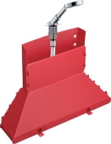 Душевой гарнитур Axor Secuflex 19418000 С ВНУТРЕННЕЙ ЧАСТЬЮ, на борт ванны