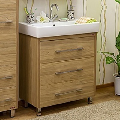 Тумба Sanflor Ларго 70 (ШВ) раковина Фостер 70