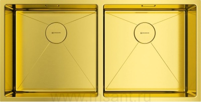 Мойка кухонная Omoikiri Taki 86-2 светлое золото