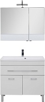 Мебель для ванной Aquanet Верона 90 белая, 1 ящик, 2 двери