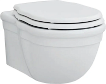 Унитаз подвесной ArtCeram Hermitage с микролифтом, петли хром