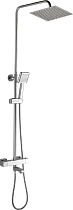 Душевая стойка Haiba HB2422 с термостатом, хром