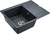 Мойка кухонная Paulmark Weimar PM216550-BLM черный металлик