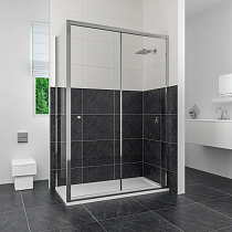 Душевой уголок RGW Classic CL-45 (1360-1410)x900x1850 профиль хром