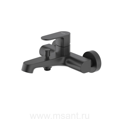 Смеситель для ванны AQUATEK, матовый черный AQ1240MB ОБЕРОН
