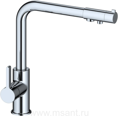 Смеситель Timo Hette 1026/00F для кухонной мойки