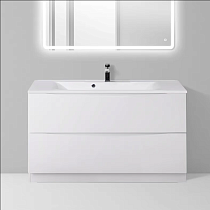Тумба для комплекта BelBagno Marino 100 bianco lucido, напольная