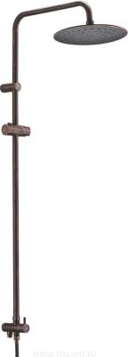 Душевая стойка Wasserkraft A041 темная бронза