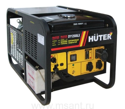 Бензиновый генератор HUTER DY12500LX