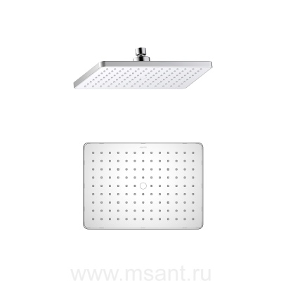 Прямоугольный верхний душ 260*188*68 мм AQUATEK AQ2087CR 