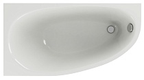 Акриловая ванна Aquatek Дива 150х90 L без каркаса, без экрана, без гидромассажа