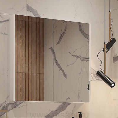 Зеркало-шкаф Velvex Klaufs 80 белое