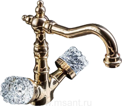 Смеситель для раковины Boheme Crystal 292-CRST