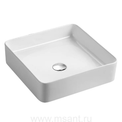 Раковина Azario 400х400х110 накладная, белый