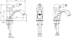 Смеситель для раковины Boheme Medici Ripresa 301