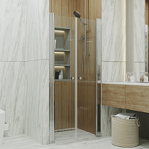 Душевая дверь в нишу Triton Дабл Щ00000368622 100*185